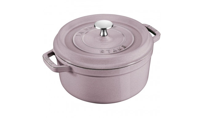 Staub ümmargune malmpott 2.2ltr, kirsiõis