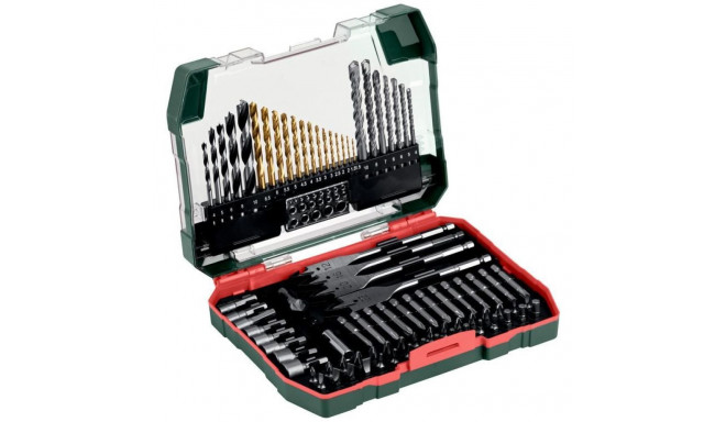 Makita puuriterade ja otsikute komplekt 86 tk
