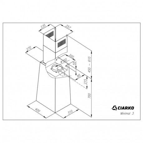 Hood  Ciarko Design Minimal 3