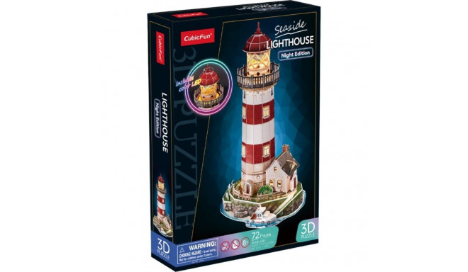 Puzzle 3D 72 pieces Lanterns night version