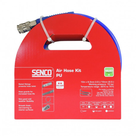 Air voolik 10 m, 6,5 mm läbimõõt, SENCO