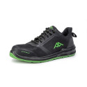 Shoes A-RUN Low Green size 40.