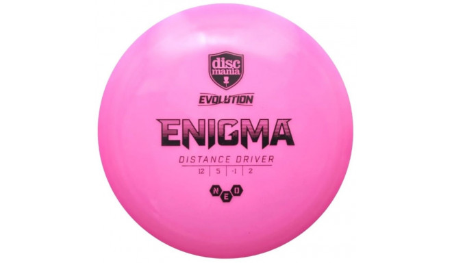 Discgolf DISCMANIA Distance Driver NEO ENIGMA Evolution 12/5/-1/2 Pink