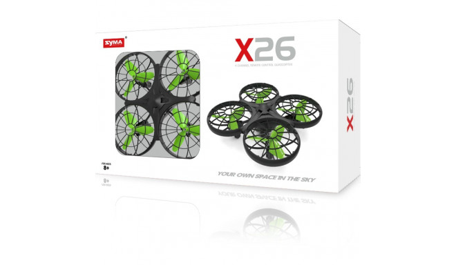 Syma X26 Takistuste vältimise RC Drone 2.4Ghz Headless