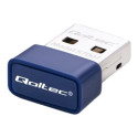 QOLTEC Wireless Mini Bluetooth USB WiFi Adapter