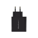 QOLTEC 51717 Charger 42W 5-20V 2.25-3A USB type C PD USB Black