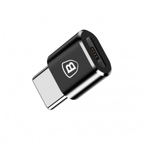 BASEUS adapter Micro USB to Type C black