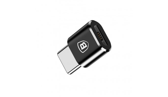 BASEUS adapter Micro USB to Type C black