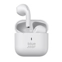 BLUE STAR wirelles earphones TWS Nova Fi5 white