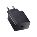 Universal Travel Charger Blue Star with USB C socket - 3A 25W with PD and QC 4.0 function