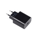 Universal Travel Charger Blue Star with USB C socket - 3A 25W with PD and QC 4.0 function