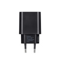 Universal Travel Charger Blue Star with USB C socket - 3A 25W with PD and QC 4.0 function