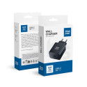 Universal Travel Charger Blue Star with USB C socket - 3A 25W with PD and QC 4.0 function