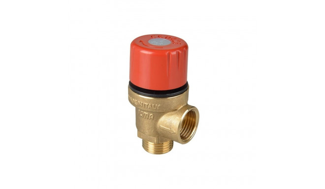 SAFETY VALVE ICMA 1/2 1.5 BAR. M/F