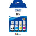 Epson 102 EcoTank -mustepullopakkaus, 4 väriä