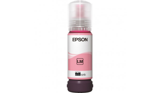 Epson 107 EcoTank -mustepullo, vaalea magenta