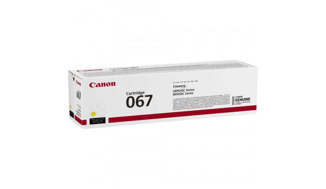 Canon 067 kollane laservärikasett