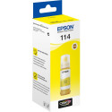 Epson 114 EcoTank -mustepullo, keltainen Epson 114 EcoTank -mustepullo, keltainen