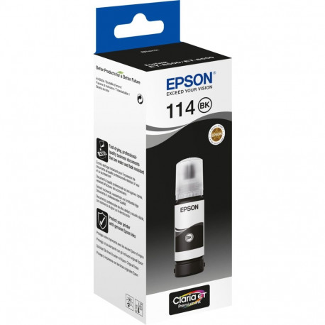 Epson 114 EcoTank -mustepullo, pigmenttimusta