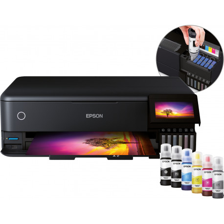 Epson EcoTank ET-8550 A3+ fotoprinter – Wi-Fi ja tindimahutid