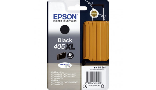 Epson T405 XL -tindikassett, must