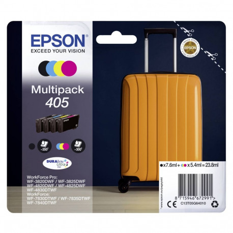 Epson 405 -mustekasettipakkaus, 4 väriä