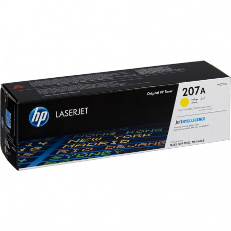 HP 207A kollane laservärikasett