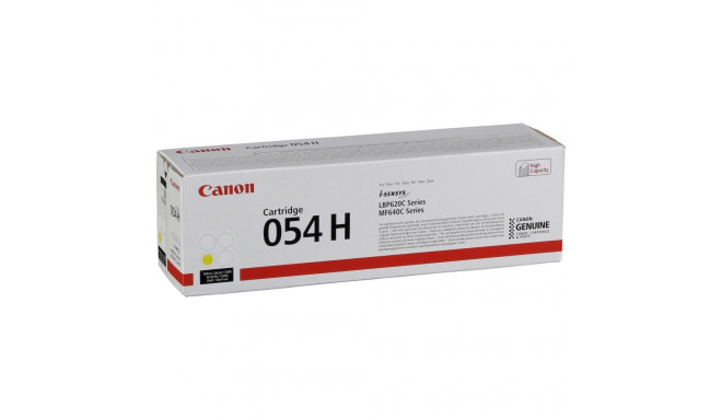Canon 054H kollane laservärikasett