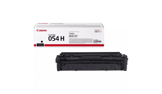 Canon 054H lasertoonerikassett, must
