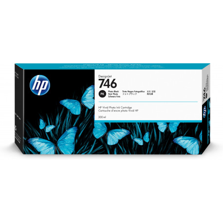 HP 746 -mustekasetti, valokuvamusta