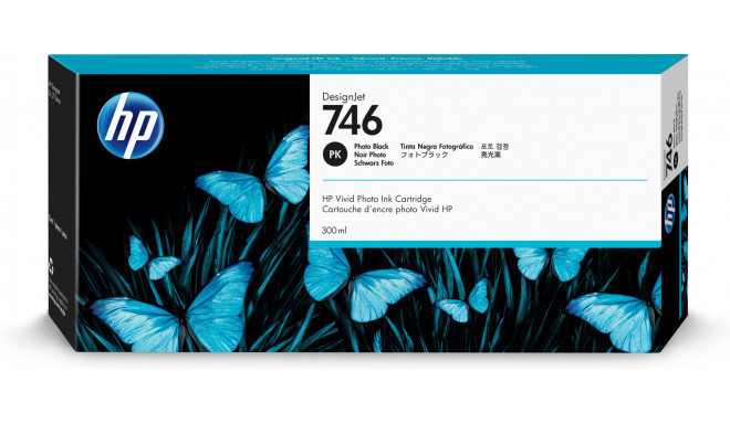 HP 746 -tindikassett, fotomust