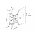 Multibrackets Flexarm I 360 15 - 32" television tai näytön -seinäteline