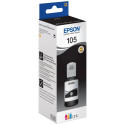 Epson 105 EcoTank -mustepullo, musta