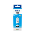 Epson 102 EcoTank -mustepullo, syaani