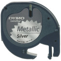 Dymo LetraTag -muovi-, paperi- ja metalliteipit, 12 mm x 4 m, 3 eri teippiä