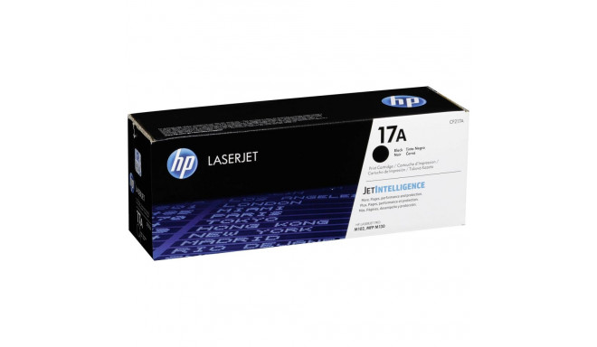 HP 17A -lasertoonerikassett, must