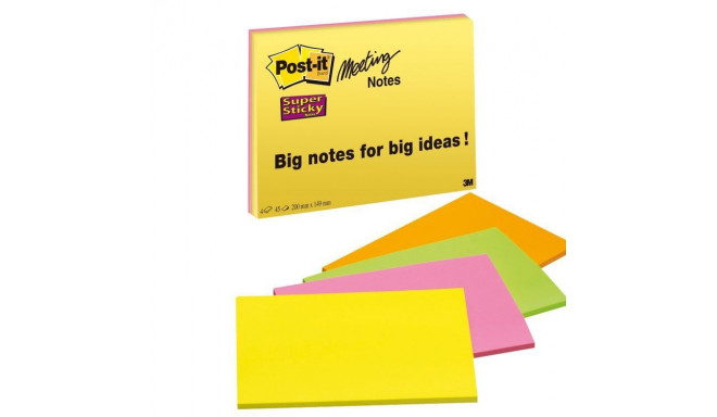 3M Post-it Super-Sticky märkmepaberid 149 x 200 mm