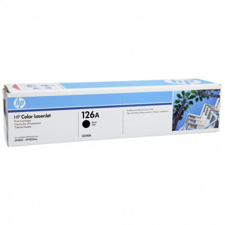 HP 126A laservärikasett must