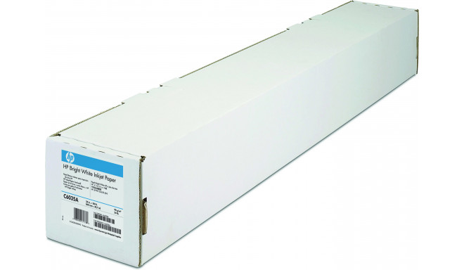 HP Designjet Bright White -suurkuvapaperi, 90 g, 610 mm x 45 m