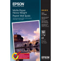 Epson Matte Paper Heavyweight -valokuvapaperi, A4, 50 arkkia