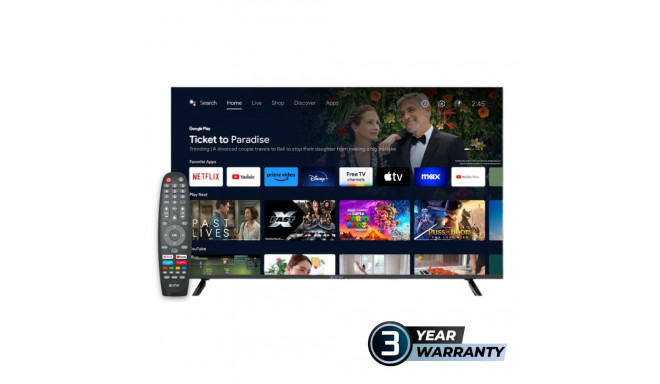 eSTAR Android TV 55"/140cm 4K UHD LEDTV55A1T2 Black