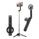 Spigen S570W selfie stick MagSafe tripod with Bluetooth - black