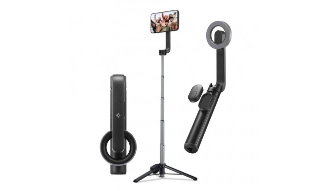Selfie stick Spigen S570W MagSafe tripod with Bluetooth - black
