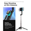 Spigen S570W selfie stick MagSafe tripod with Bluetooth - black