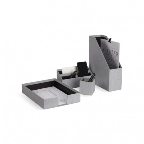 Laua orgniseerimise komplekt Hugo Bigso Box, Canvas Paper Laminate Ash C62