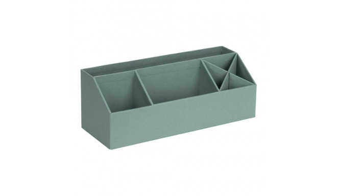 Kirjatarvete alus Elisa Bigso Box, Canvas Paper Laminate Soft Teal C16
