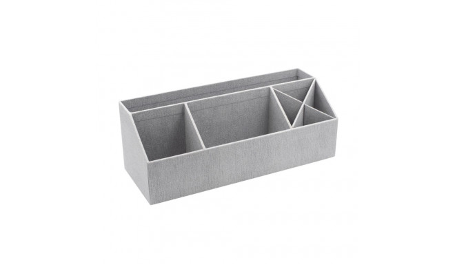 Kirjatarvete alus Elisa Bigso Box, Canvas Paper Laminate Ash C62