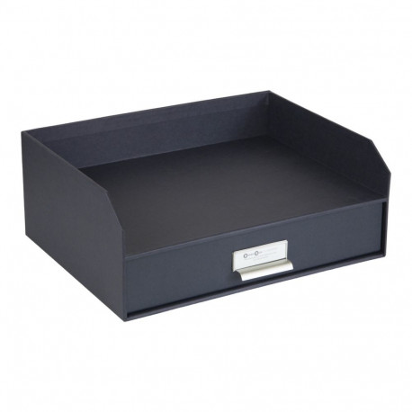 Dokumendisahtlid Walter Bigso Box, Paper Laminate Dark Grey 456