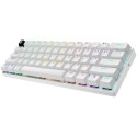 LOGITECH G PRO X 60 LIGHTSPEED Wireless Gaming Keyboard (Tactile) - WHITE - US INT'L - 2.4GHZ/BT - E