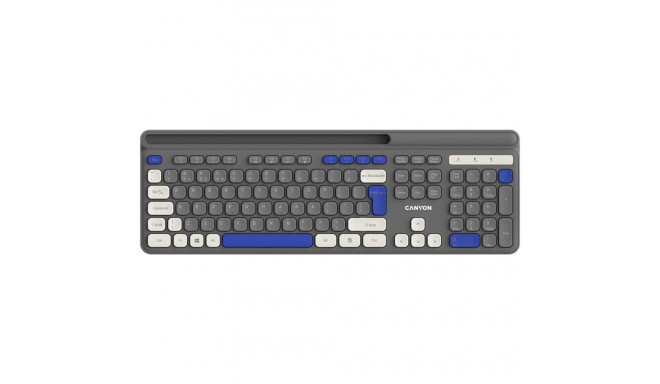 CANYON keyboard HKB-W03 EN AAA Wireless Grey